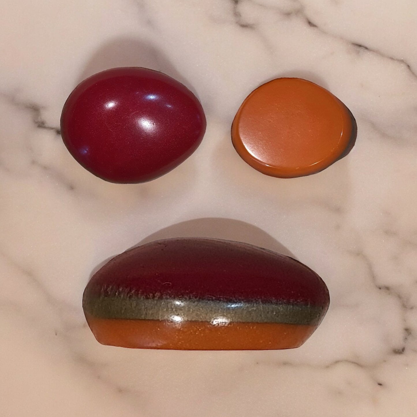 Orgosoin bicolore ROUGE & ORANGE