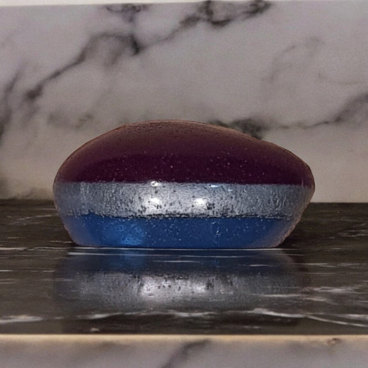 Orgosoin tricolore VIOLET, INDIGO & BLANC